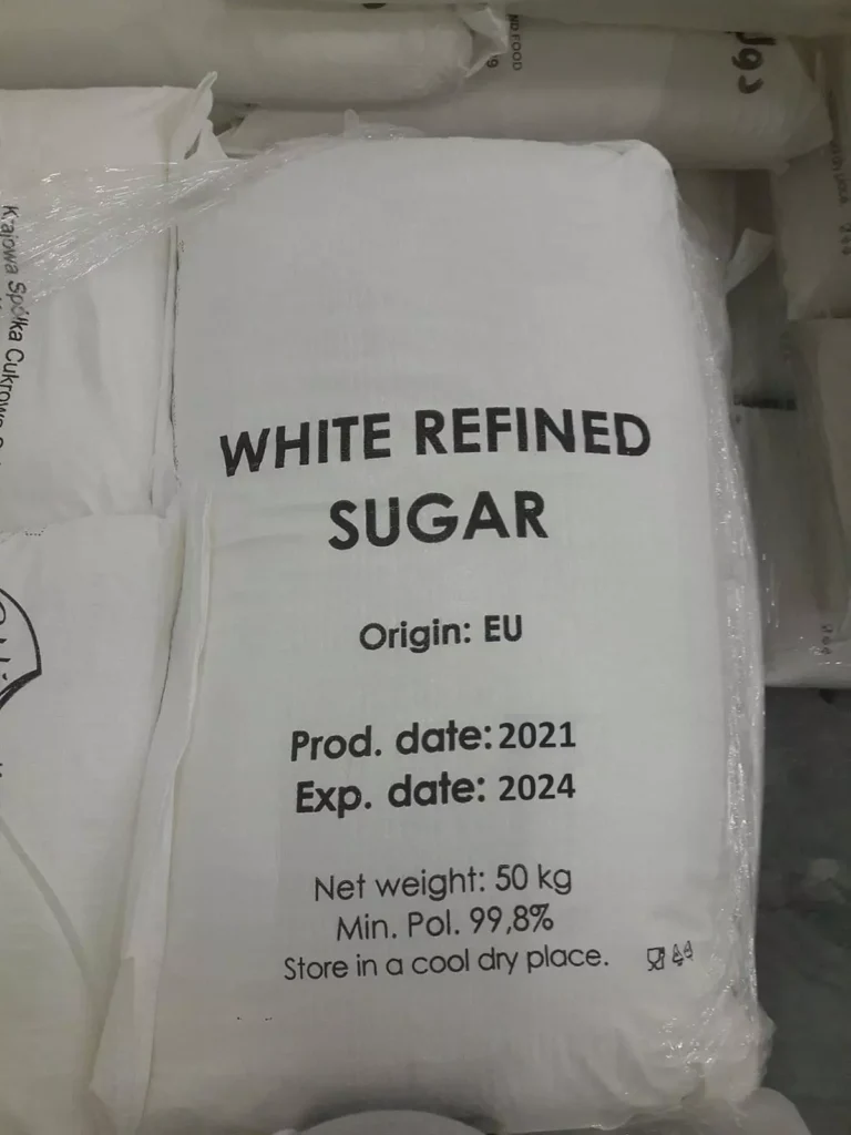 White Refined Sugar